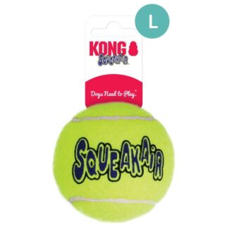 KONG Dog Toy - Squeaker Air Tennis Ball - L