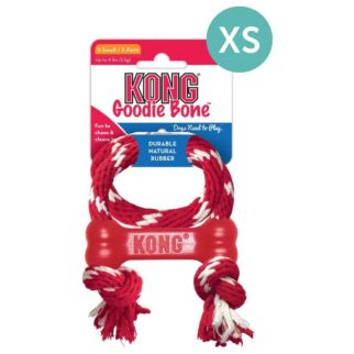 KONG Dog Toy - Goodie Bone with Rope