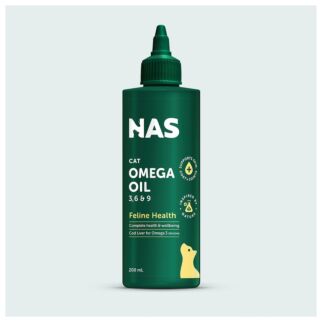 Natural Animal Solutions (NAS) Omega 369 Oil Skin & Joint Care for Cats 200ml