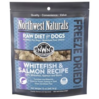 Northwest Naturals 凍乾脫水狗糧 - 白鮭及三文魚