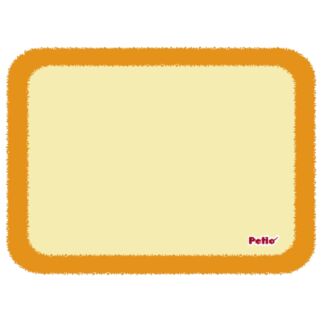 Petio 粉色格仔保暖墊 - 黃色 大碼