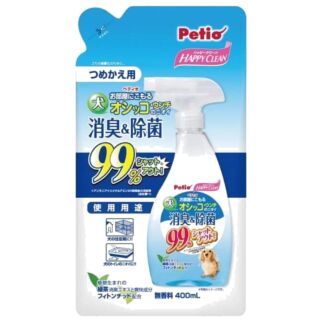 Petio 除菌除臭噴霧補充裝 (狗廁所適用) 400ml