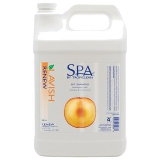Tropiclean 寵物洗毛液 - Spa Lavish 修復(白梅) 3.78L
