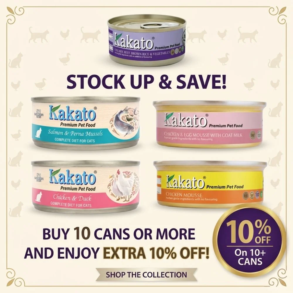 kakato wet food extra 10% off