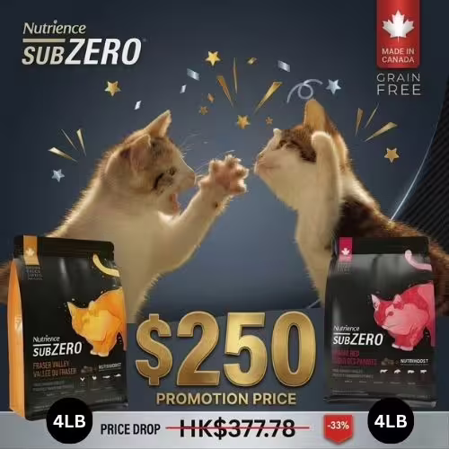 Nutrience Subzero Cat 4lb