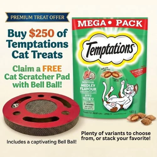 Temptations cat gift