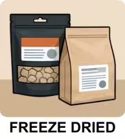 freeze-dried