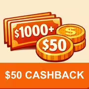 $50 cashback