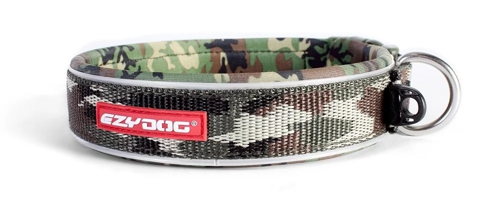EZYDOG - Neo Classic Dog Collar - Green Camo S