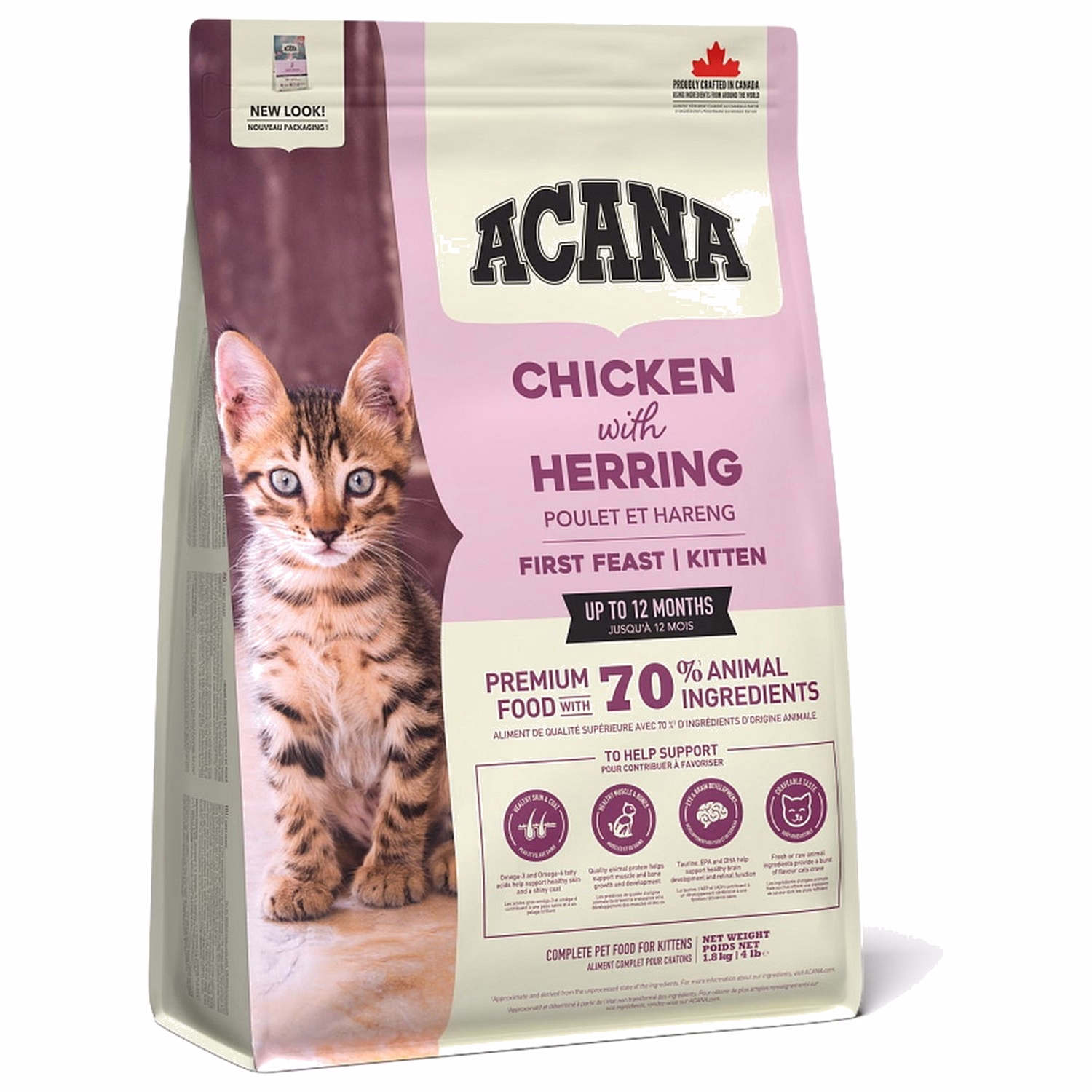 Acana 加拿大愛肯拿幼貓乾糧 - 區域系列 - 第一盛宴雞肉配方