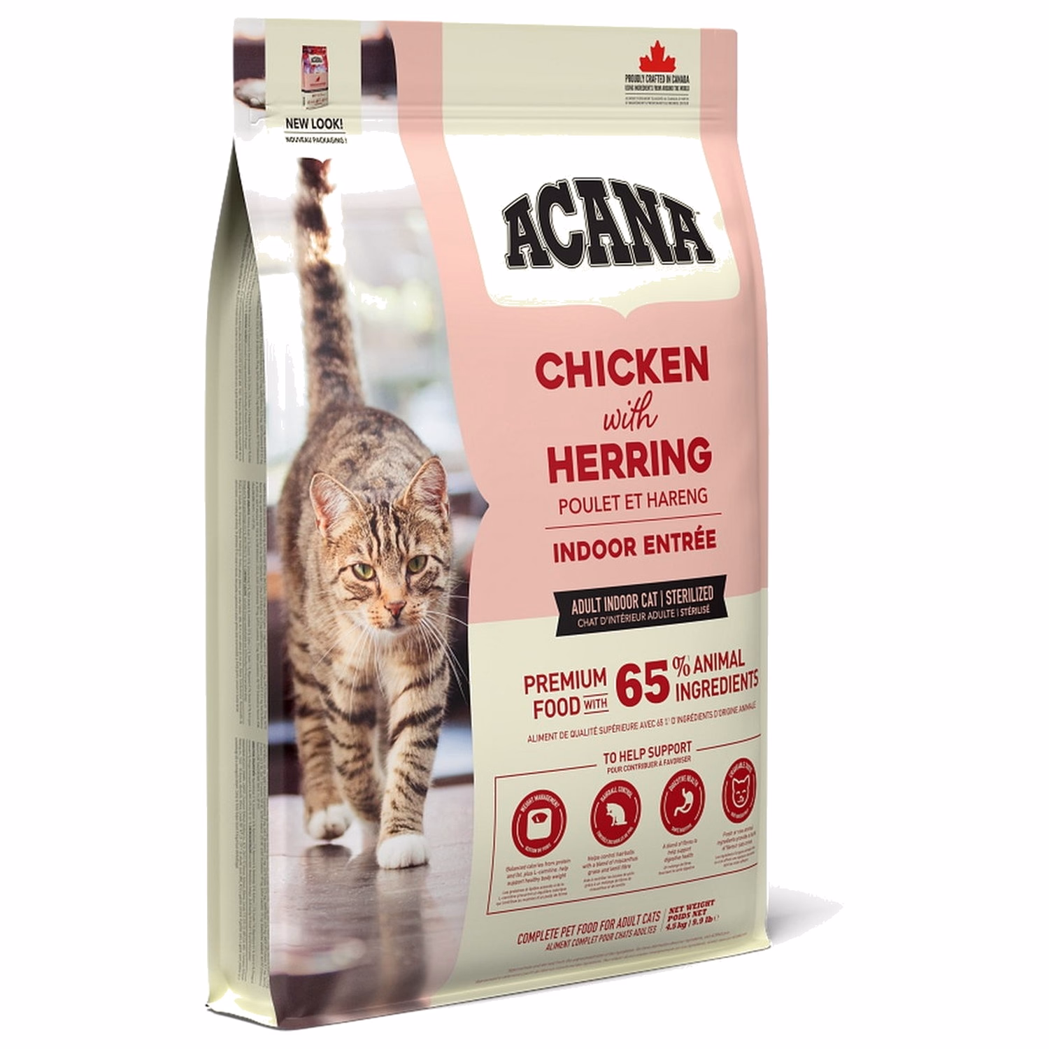 Acana 加拿大愛肯拿貓乾糧 - 區域系列 - 室內 (雞肉 + 鯡魚)