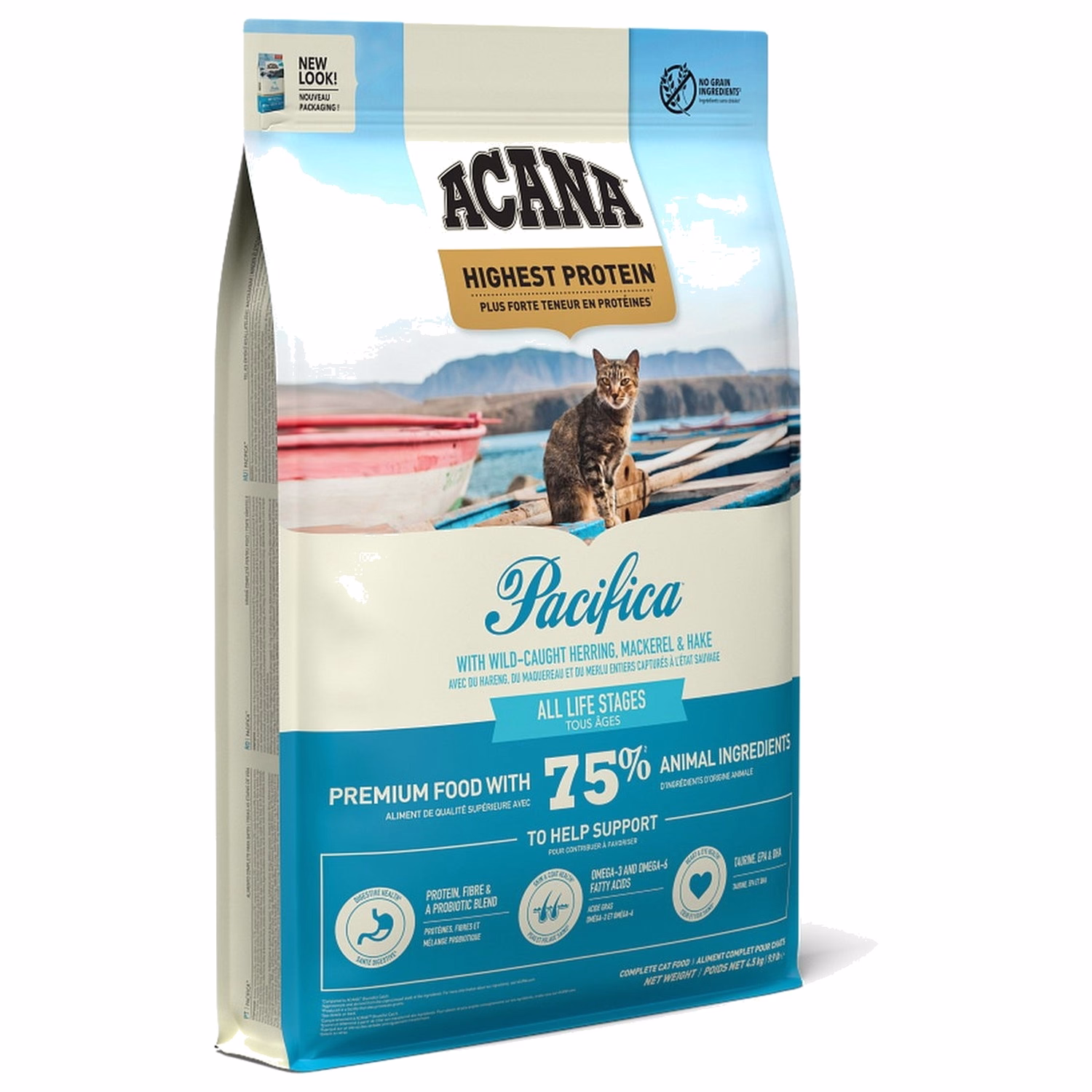 Acana 加拿大愛肯拿貓乾糧 - 區域系列 - 無穀物太平洋 (魚肉)