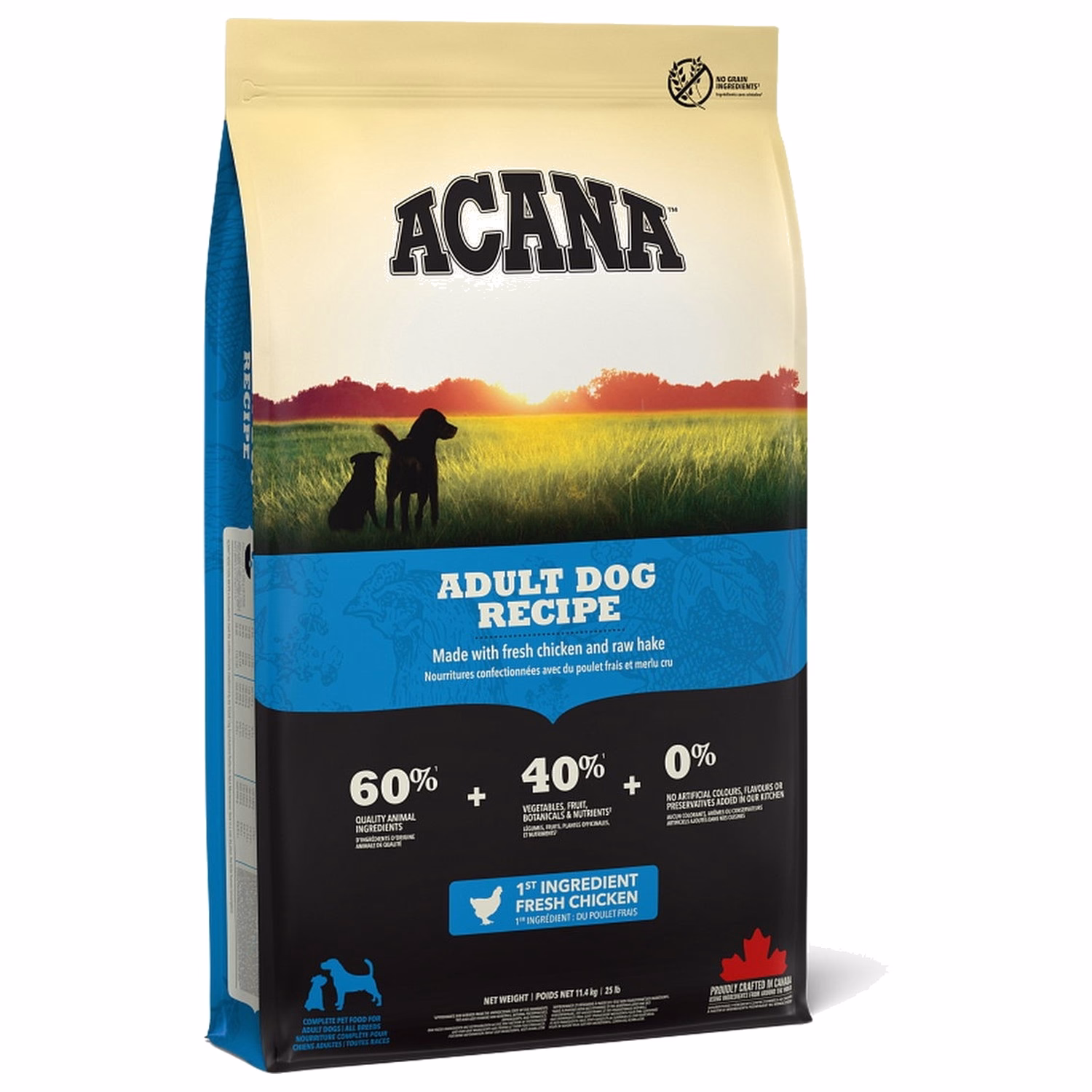 Acana 加拿大愛肯拿狗乾糧 - 傳承 無穀物 - 雞肉配方