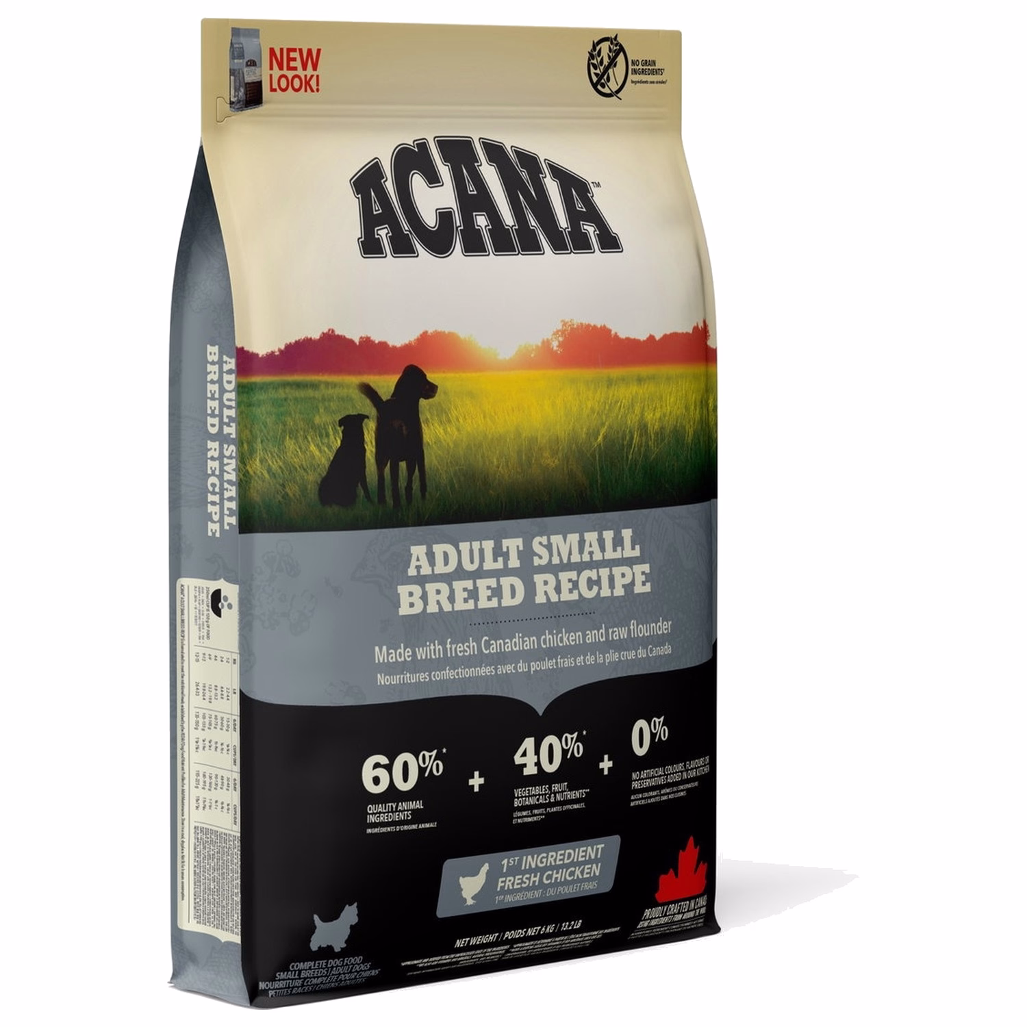 Acana Dog Food - Grain Free Adult Small Breed - Chicken