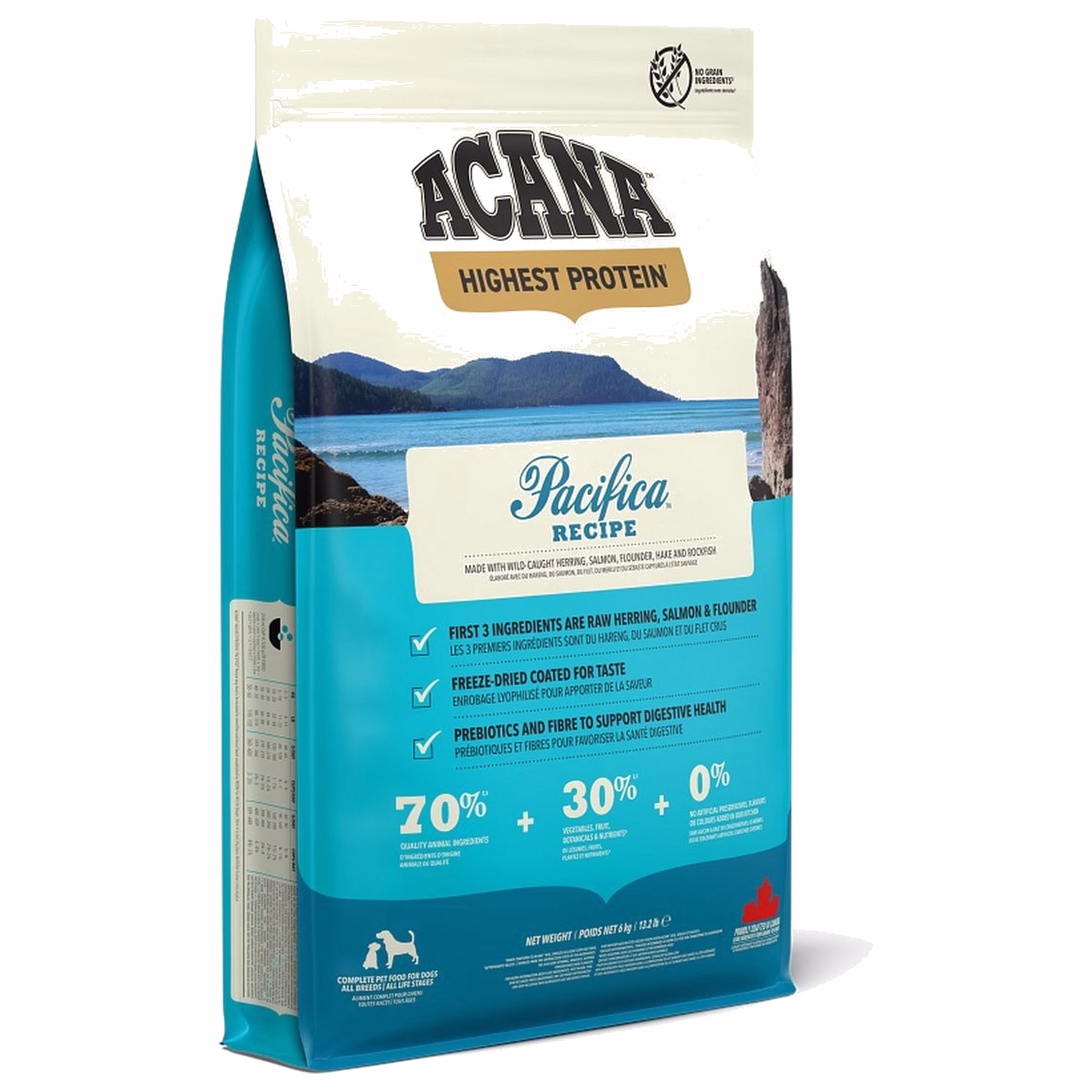 Acana 加拿大愛肯拿狗乾糧 - 地域素材 無穀物 - 太平洋 5種魚配方