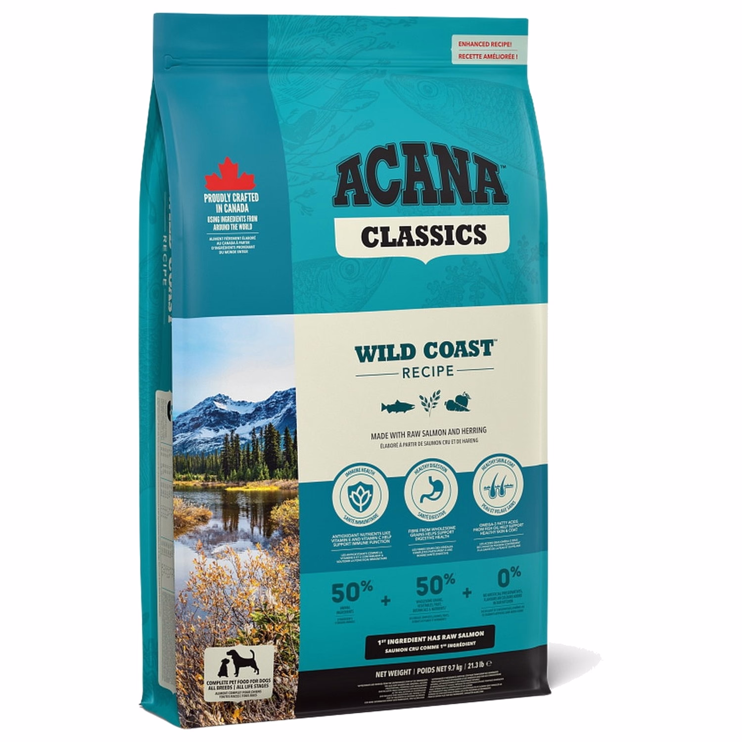 Acana 加拿大愛肯拿狗乾糧 - 狂野海岸(魚肉配方) 14.5kg