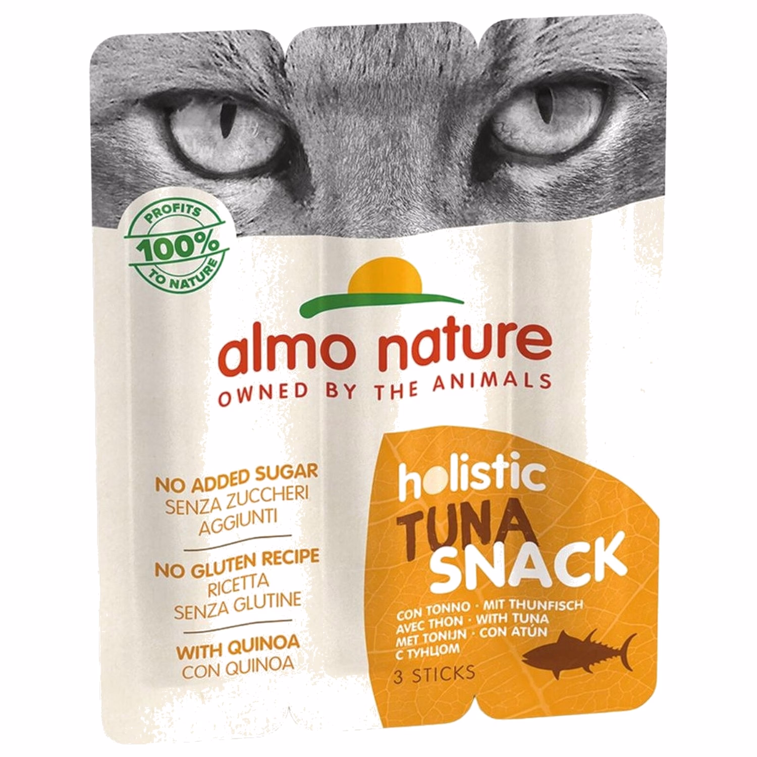 Almo Nature Cat Treat - Holistic Tuna Snack 15g | 5g x 3pcs - EXP 28-10-2026