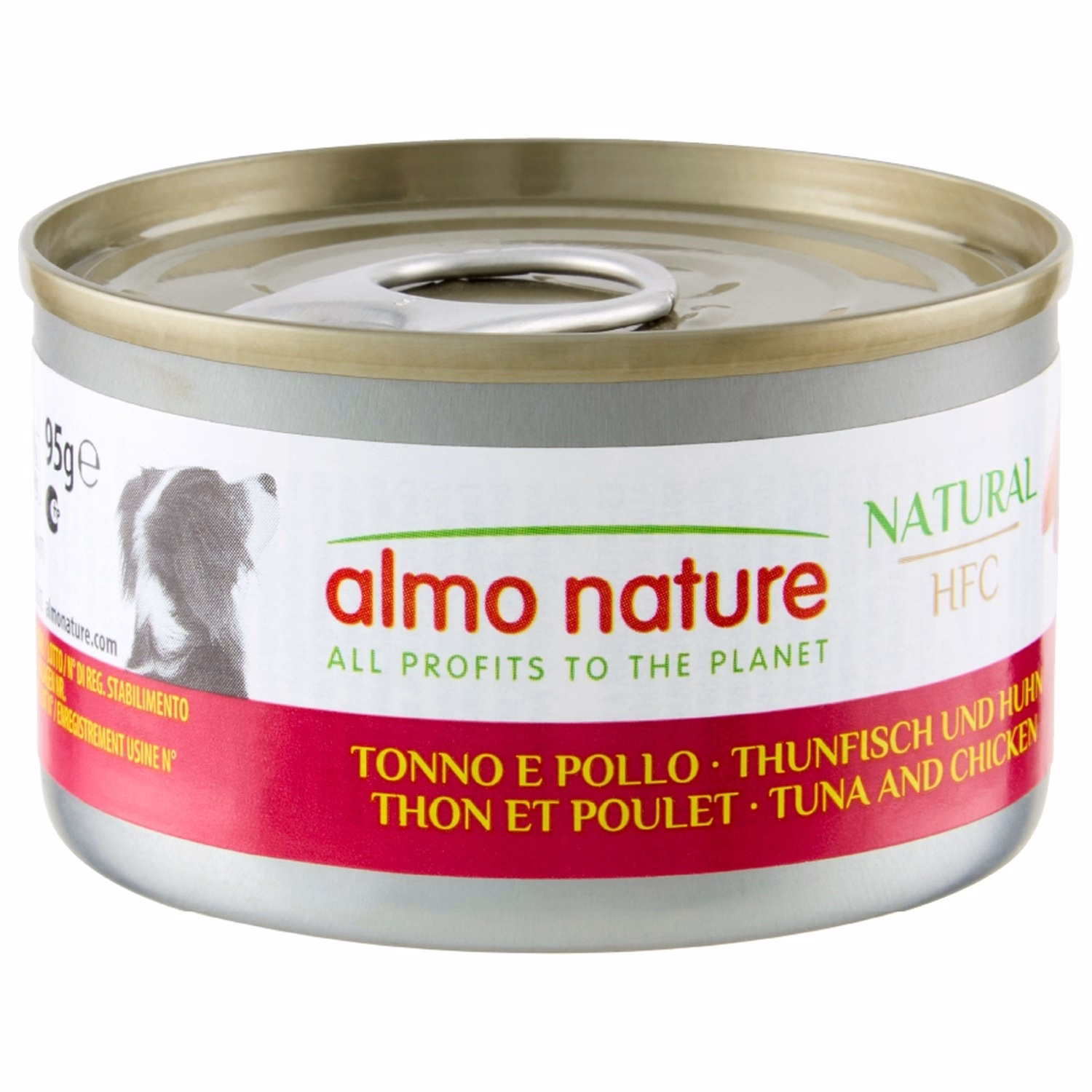 Almo Nature Dog Can - HFC Human Grade - Tuna & Chicken