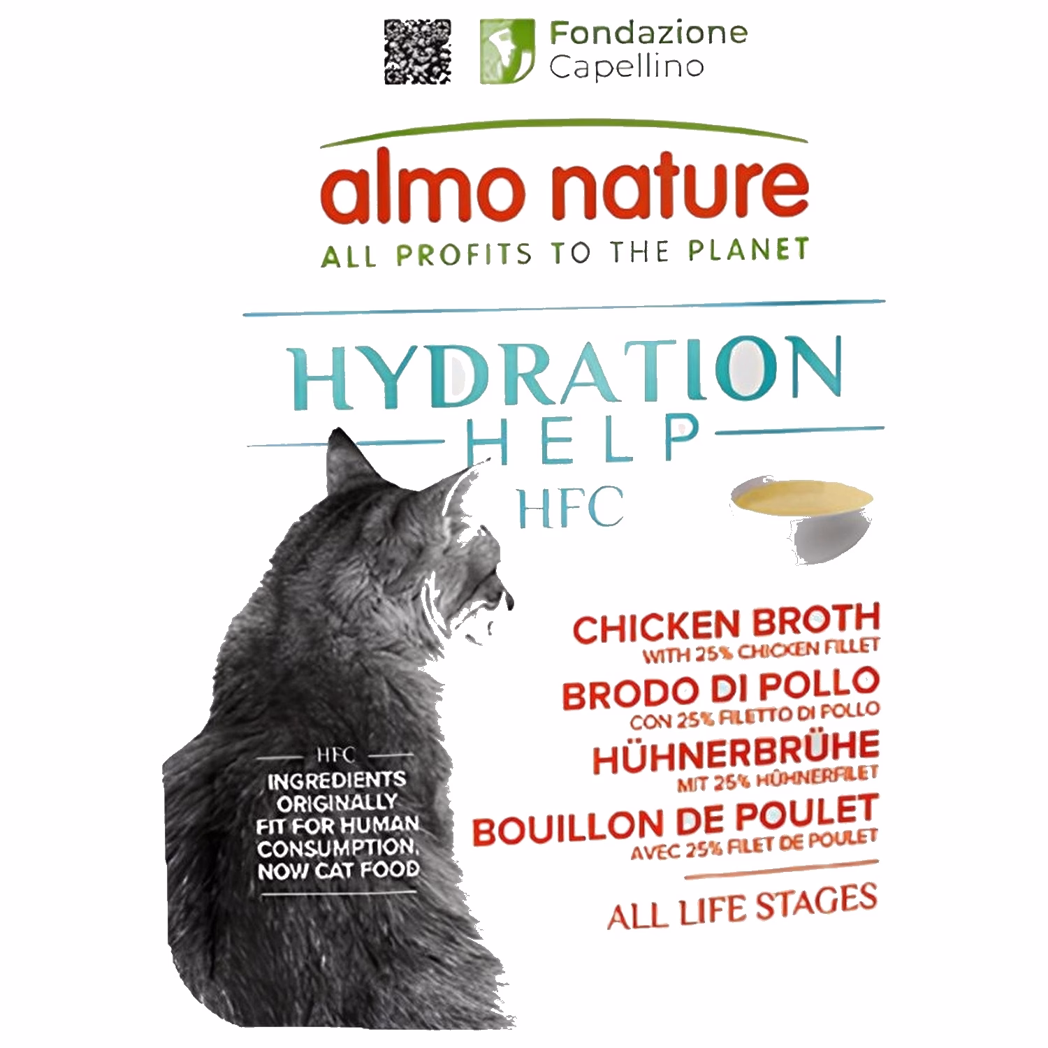 Almo Nature HFC 貓濕糧 - 水潤護理鮮湯包 - 雞肉高湯+雞柳配方 50g