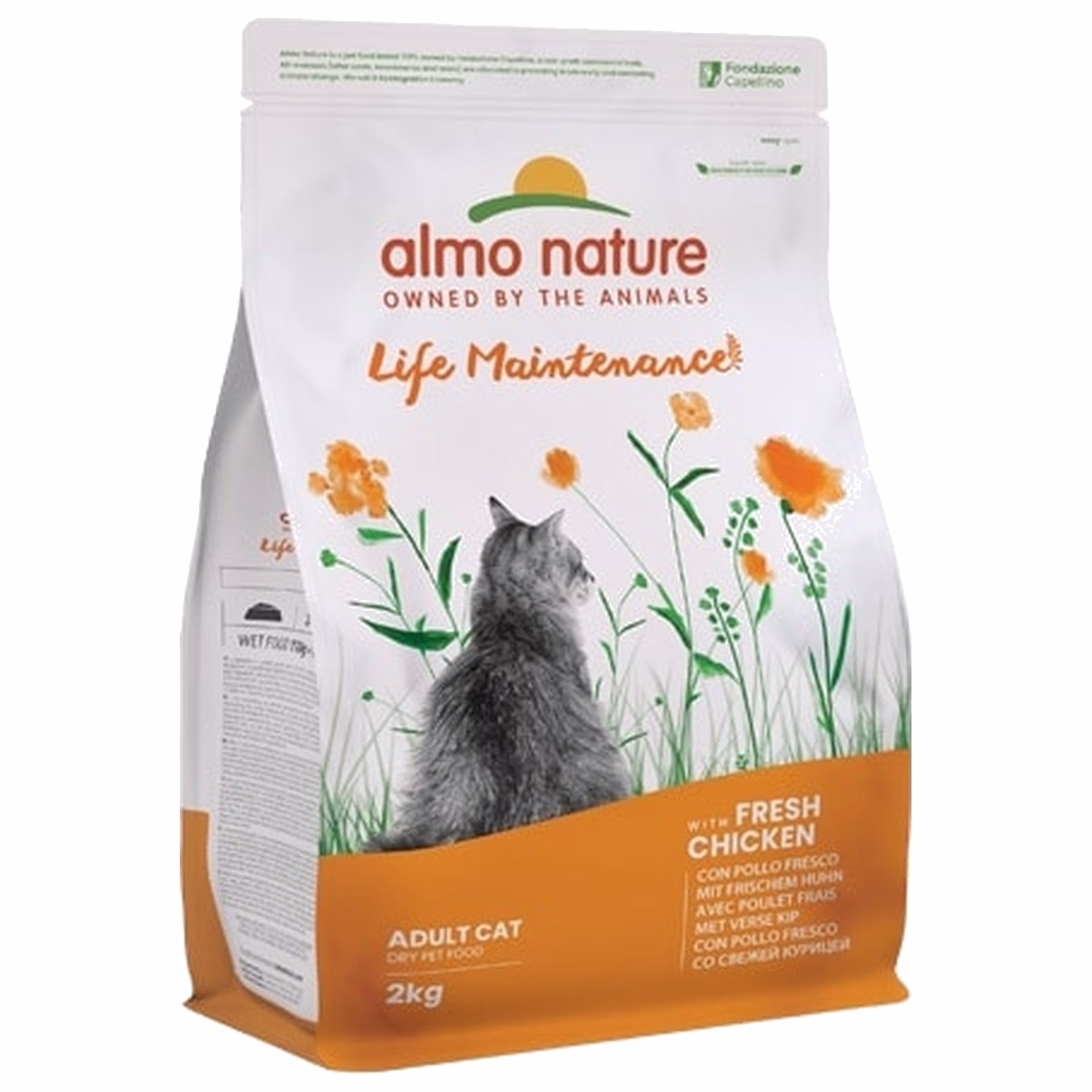 Almo Nature 貓乾糧 - Life Maintenance - 雞肉米飯配方