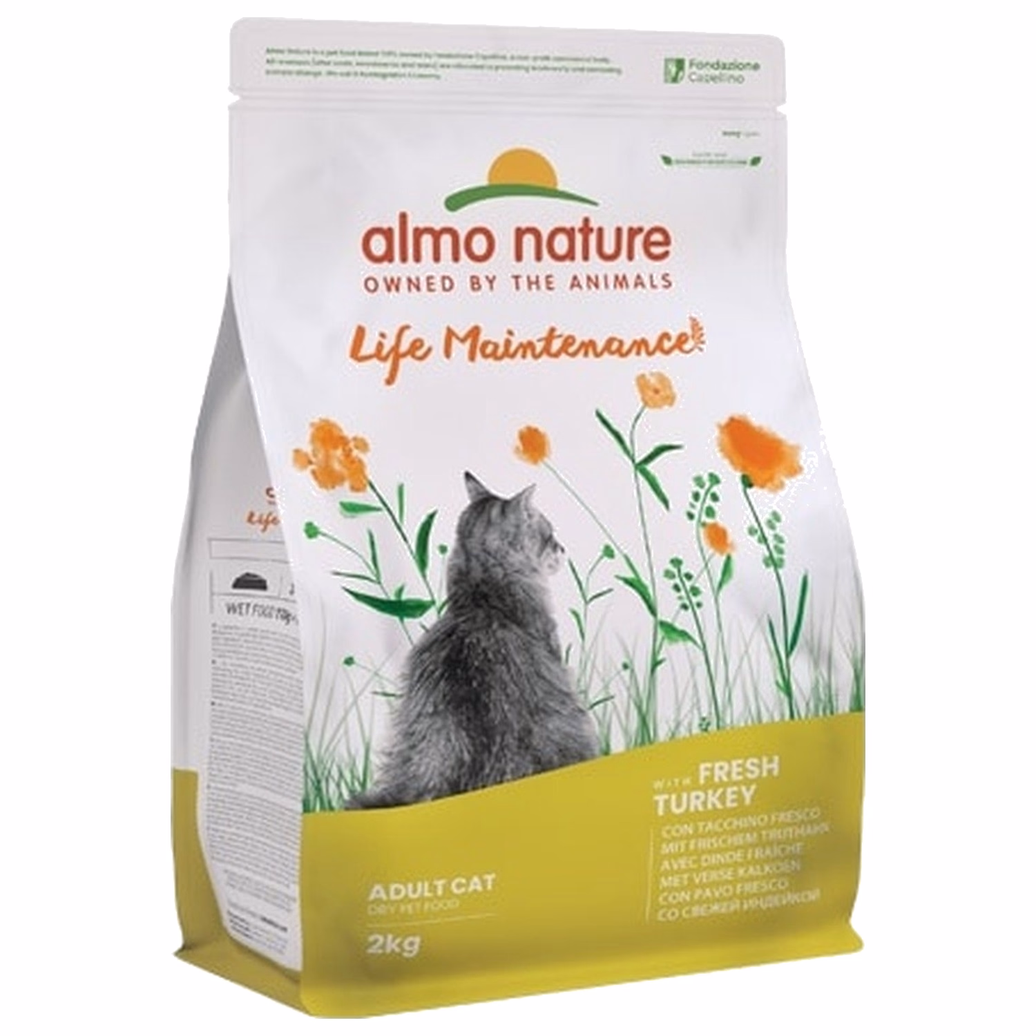 Almo Nature 貓乾糧 - Life Maintenance - 火雞肉配方
