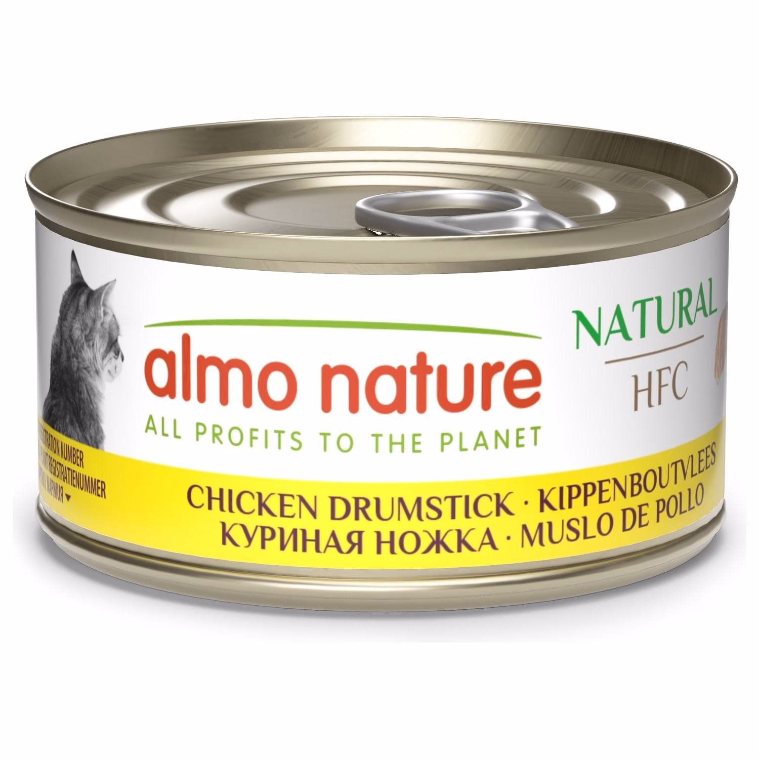 Almo Nature 貓濕糧 - 天然系列 - 雞腿肉 70g