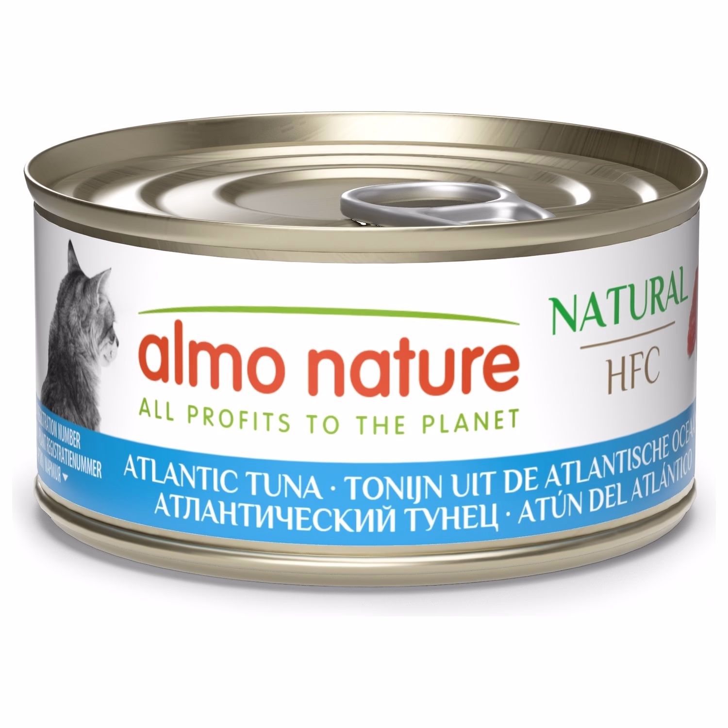 Almo Nature Cat Can - HFC Human Grade - Atlantic Ocean Tuna