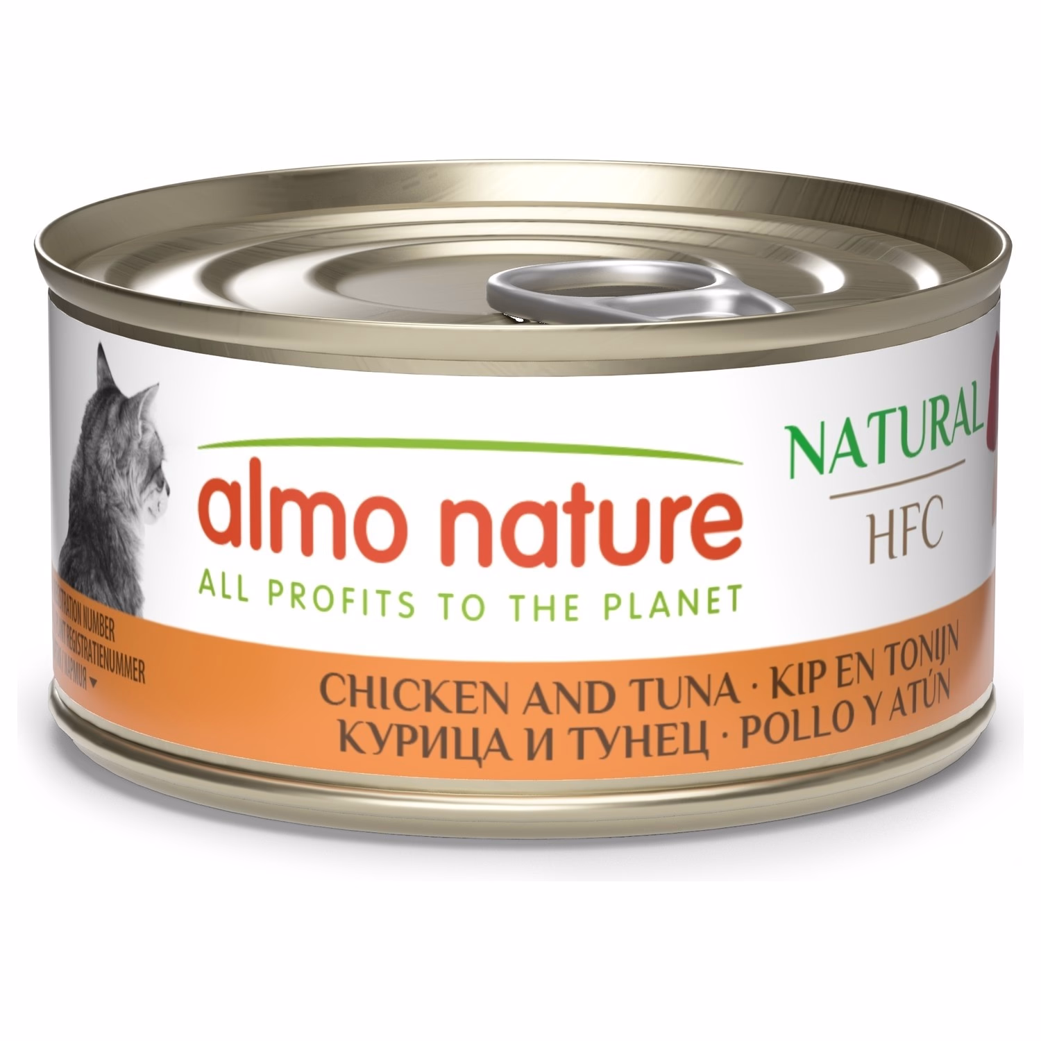 Almo Nature Cat Can - HFC Human Grade - Tuna & Chicken
