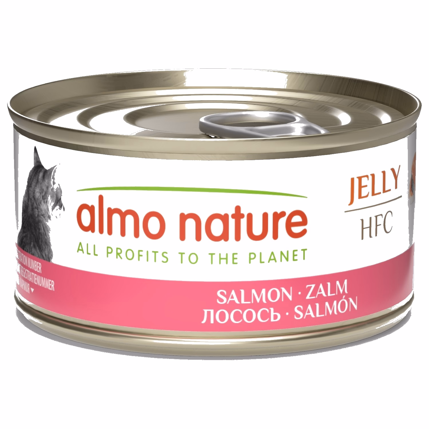 Almo Nature 貓濕糧 - 啫喱系列 - 三文魚 70g