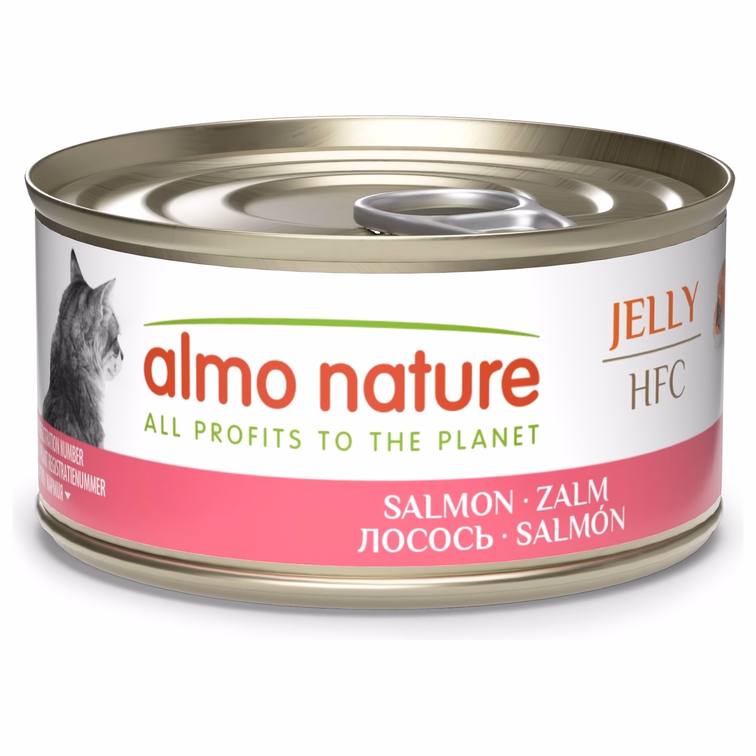 Almo Nature 貓濕糧 - 啫喱系列 - 三文魚 70g