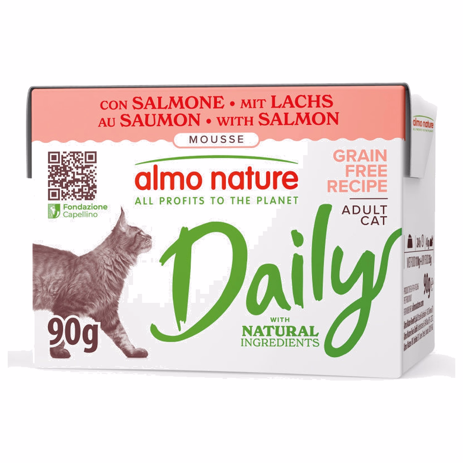 Almo Nature Daily Cat Carton - Salmon 90g