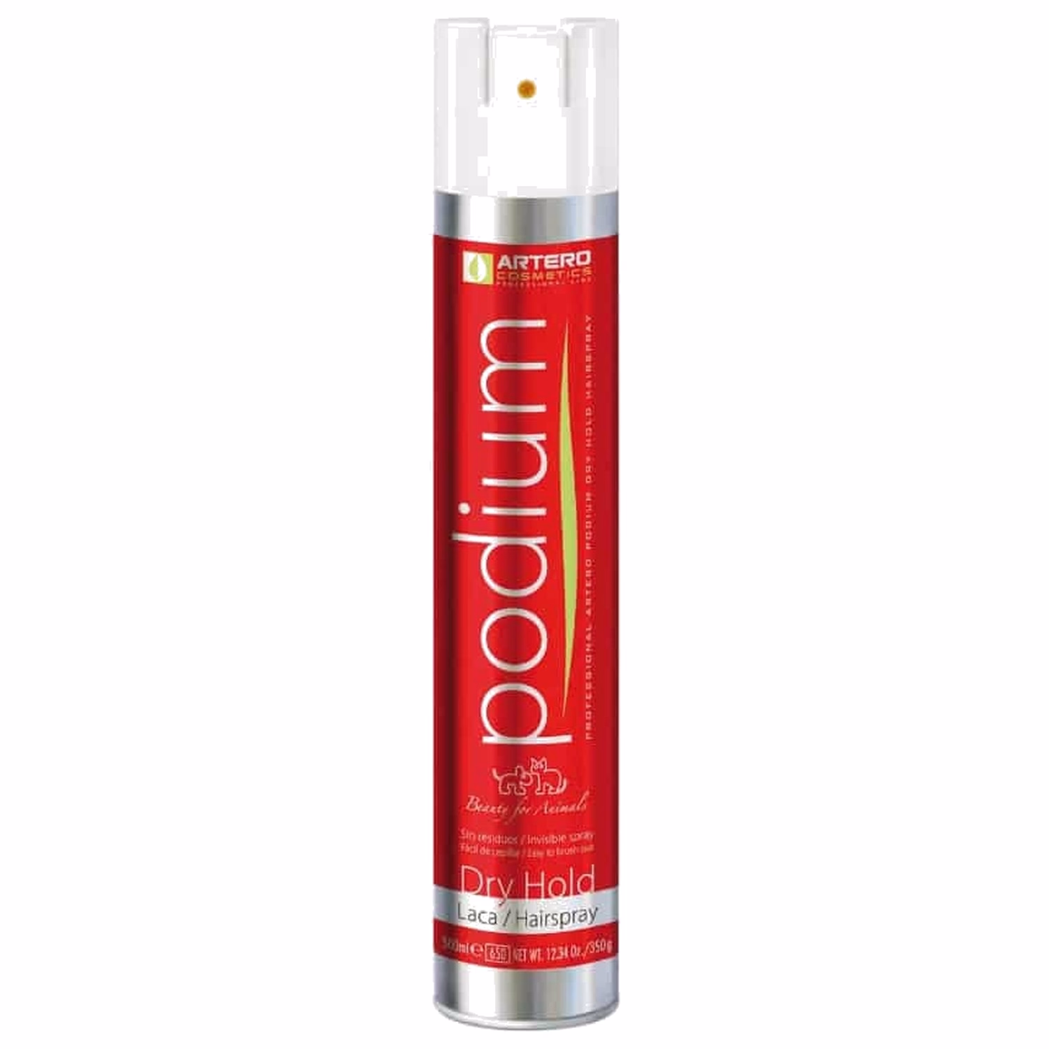 Artero Podium Red Dry Hold Hairspray 500ml
