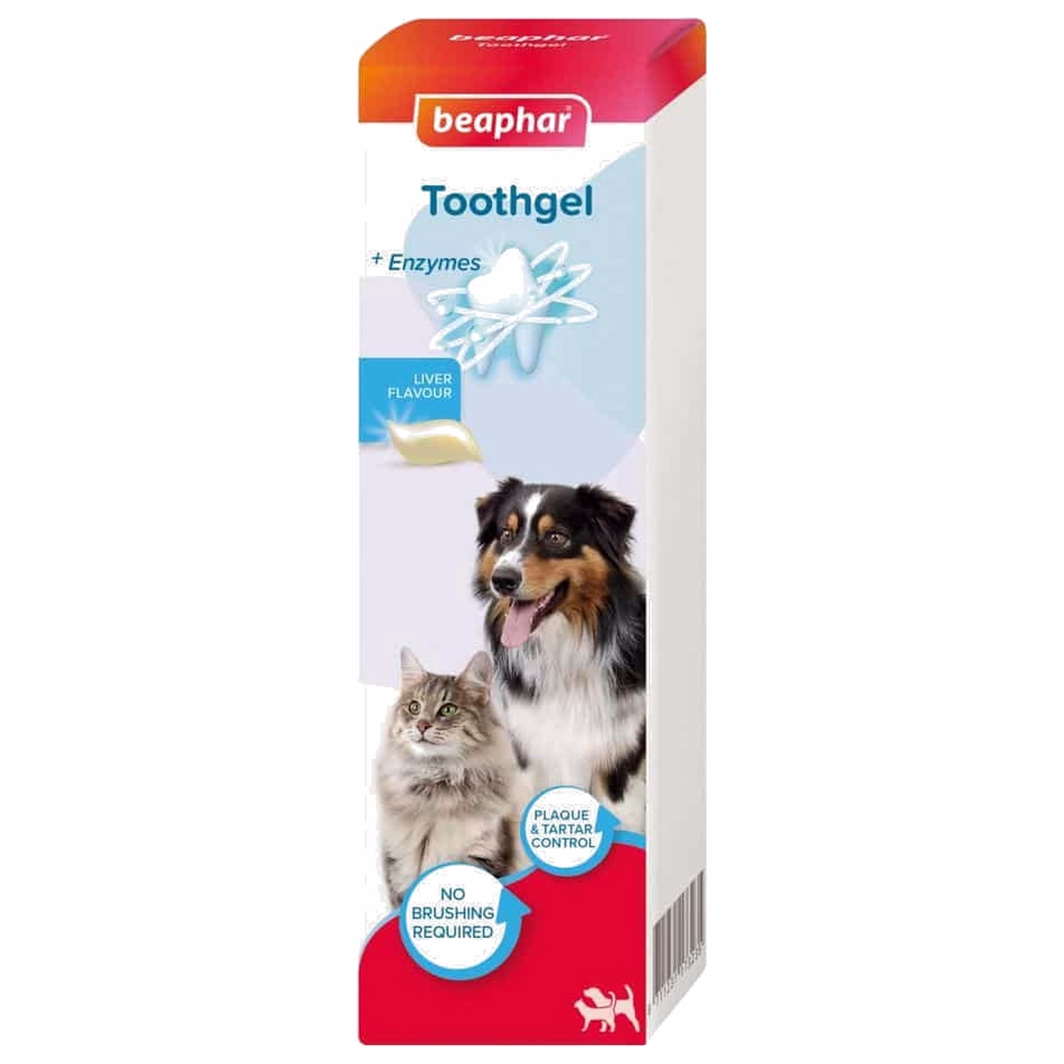 Beaphar Tooth Gel for Cats & Dogs 100g - Cleans Teeth without Brushing