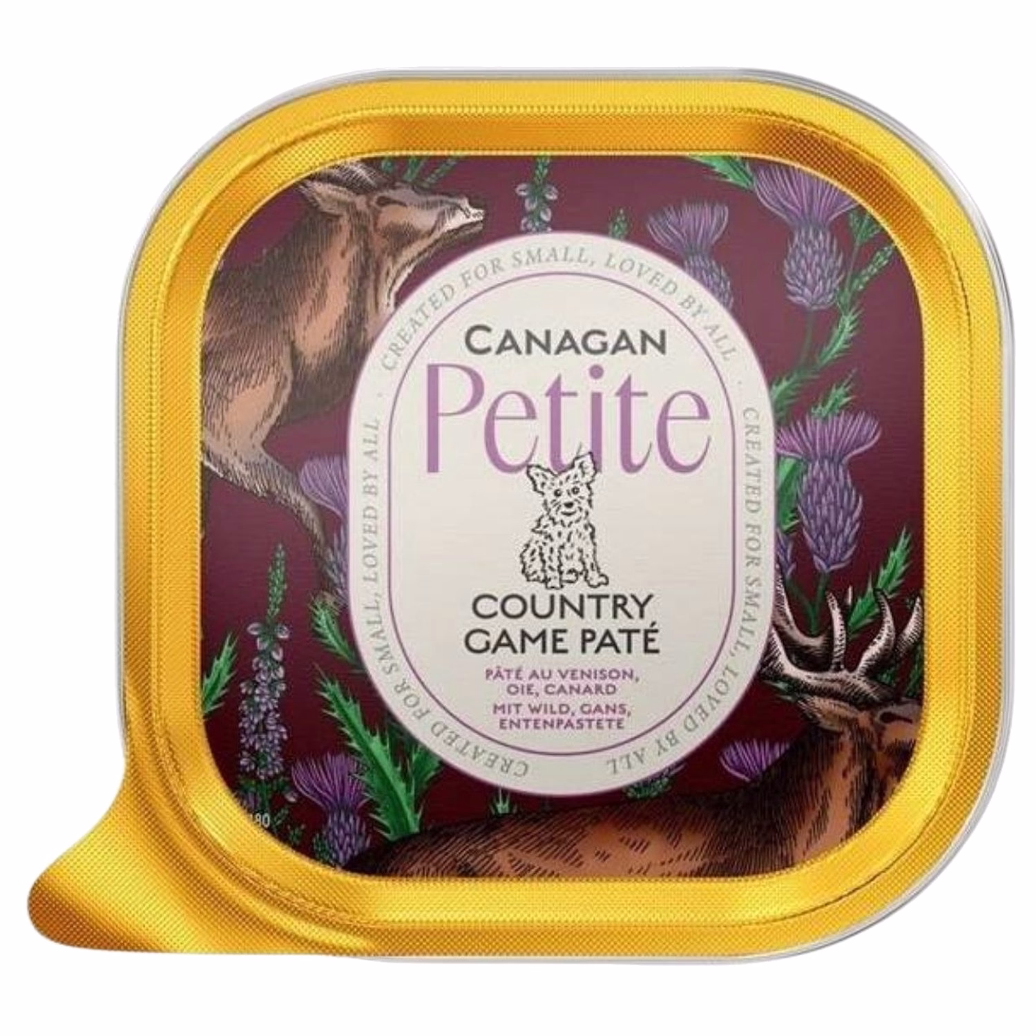 Canagan Petite Country Game Paté For Small Dogs 100g