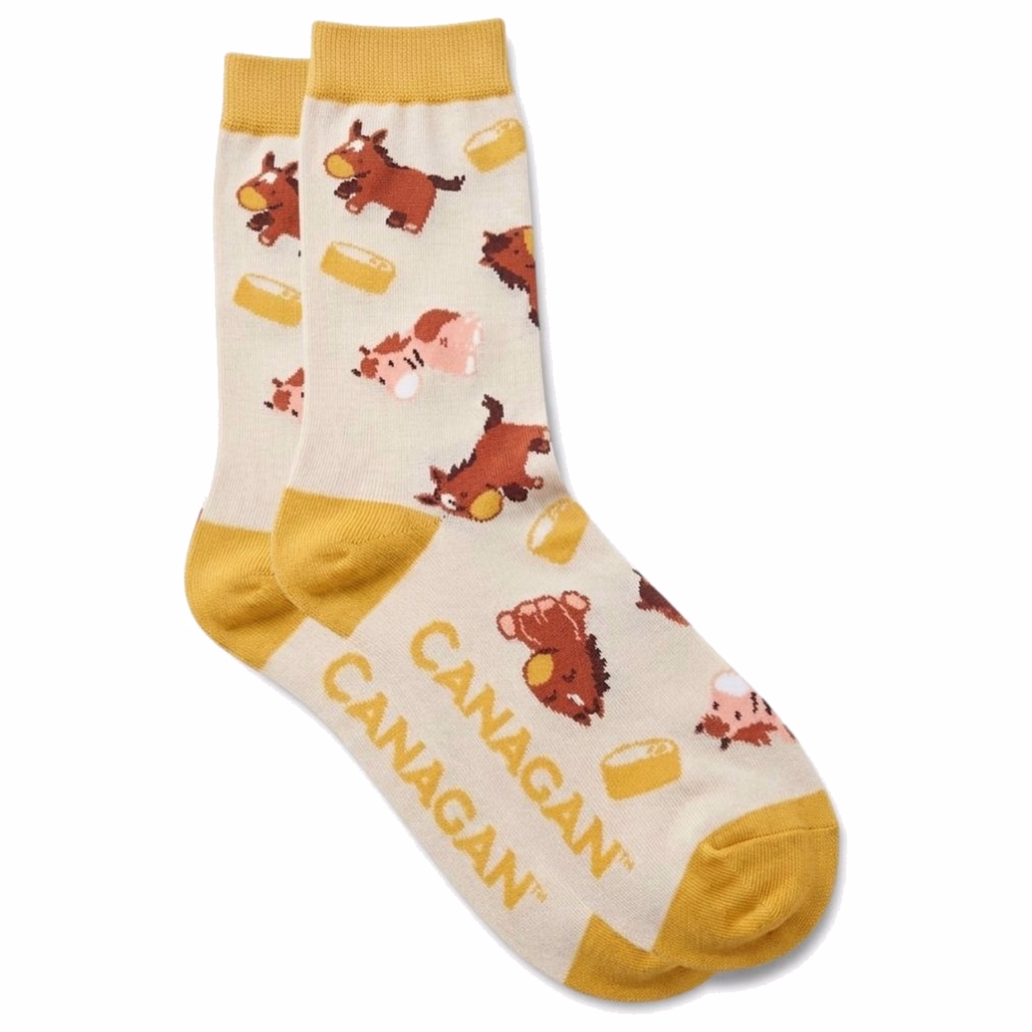 Canagan Horse Pattern Socks (1 Pair)