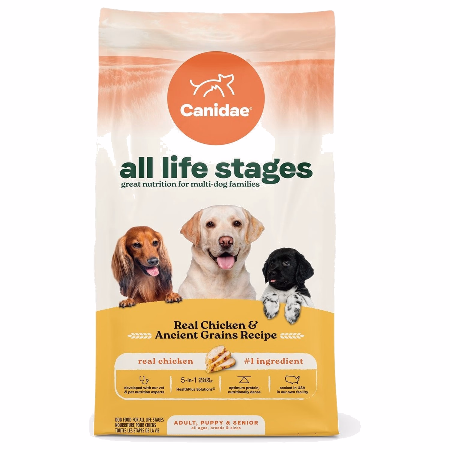 Canidae美國咖比狗乾糧 - All Life Stages全階段 - 雞肉原始穀物配方
