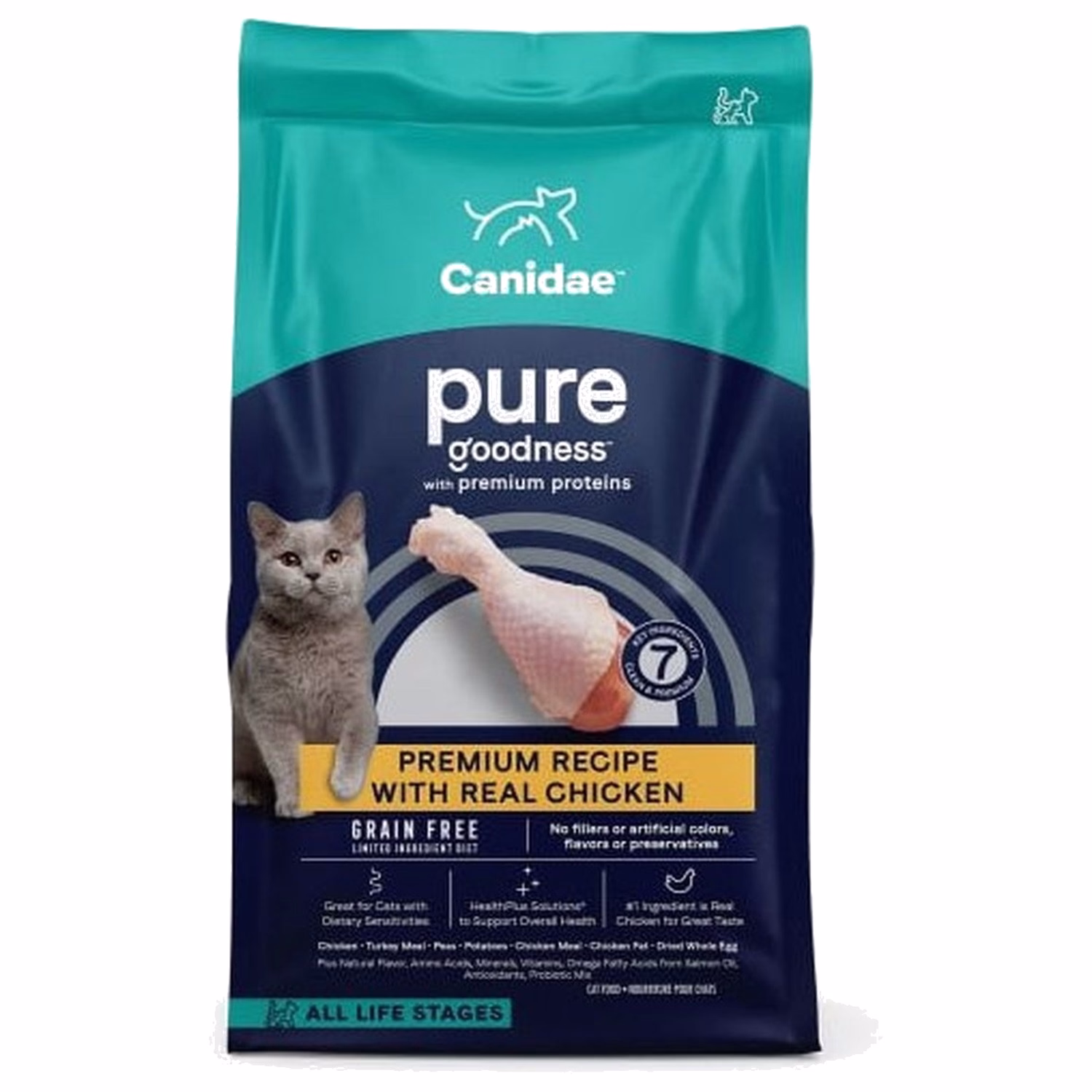 Canidae 美國咖比貓乾糧 - PURE elements 無穀物 - 雞肉配方