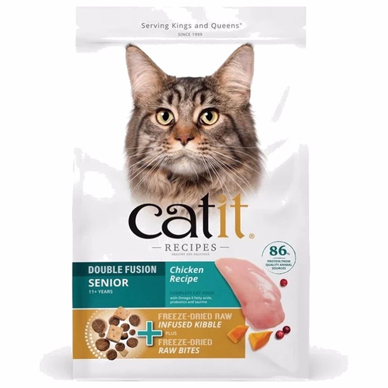 Catit Senior Cat Food - Double Fusion - Chicken