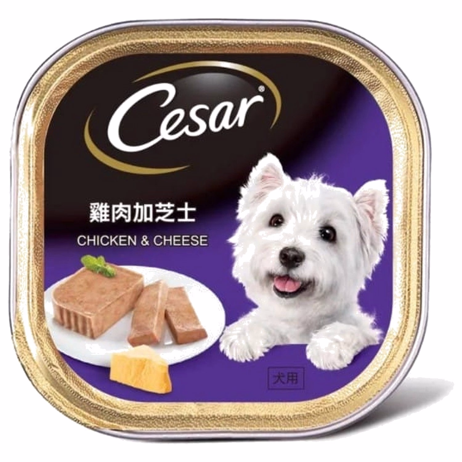 Cesar Dog Wet Food - Chicken & Cheese 100g