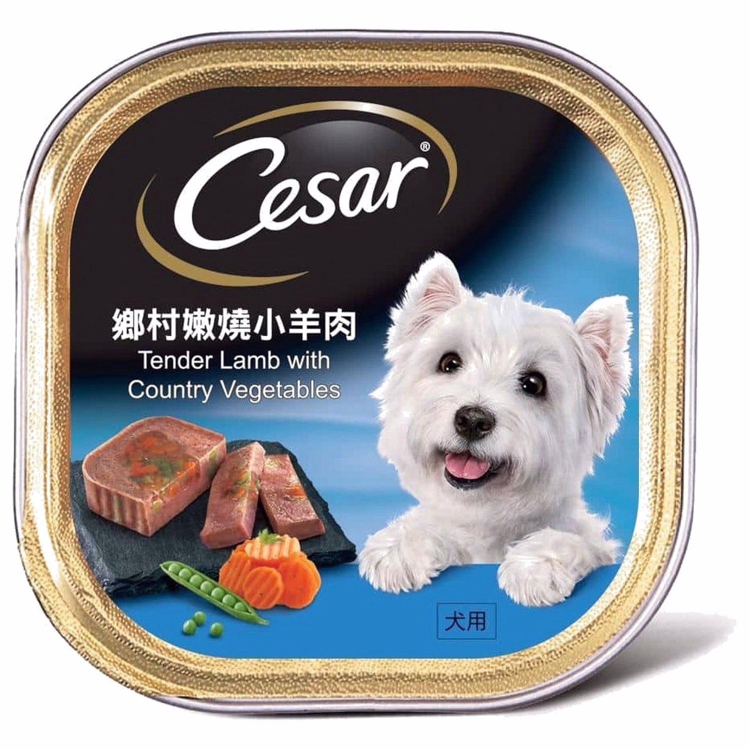 Cesar Dog Wet Food - Tender Lamb with Country Vegetables 100g