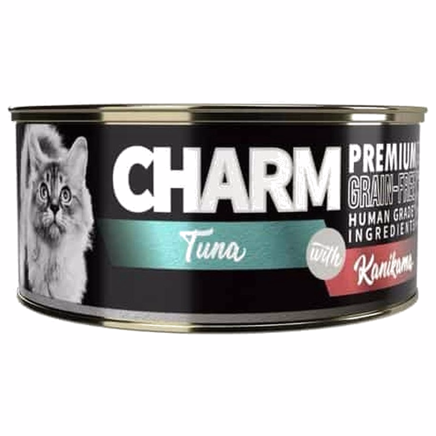 CHARM 無穀物貓濕糧 - 濃湯吞拿魚伴蟹柳 80g