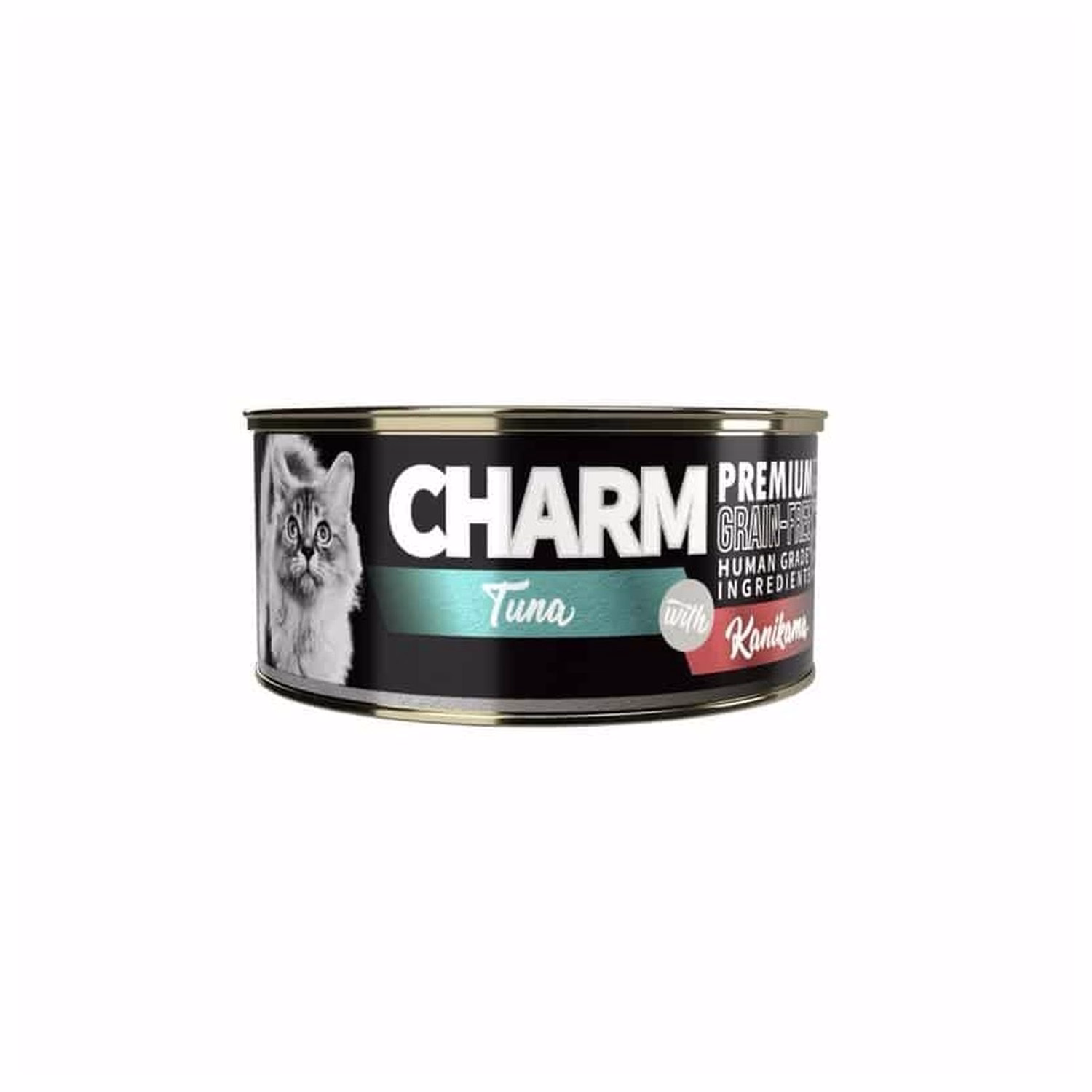 CHARM 無穀物貓濕糧 - 濃湯吞拿魚伴蟹柳 80g