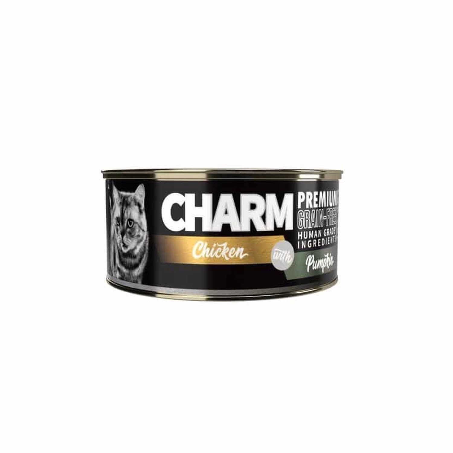 CHARM 無穀物貓濕糧 - 濃湯雞肉伴南瓜 80g