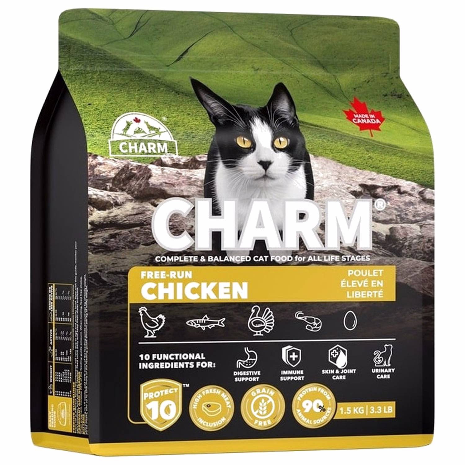 CHARM 貓乾糧 - 超能精華鮮雞配方