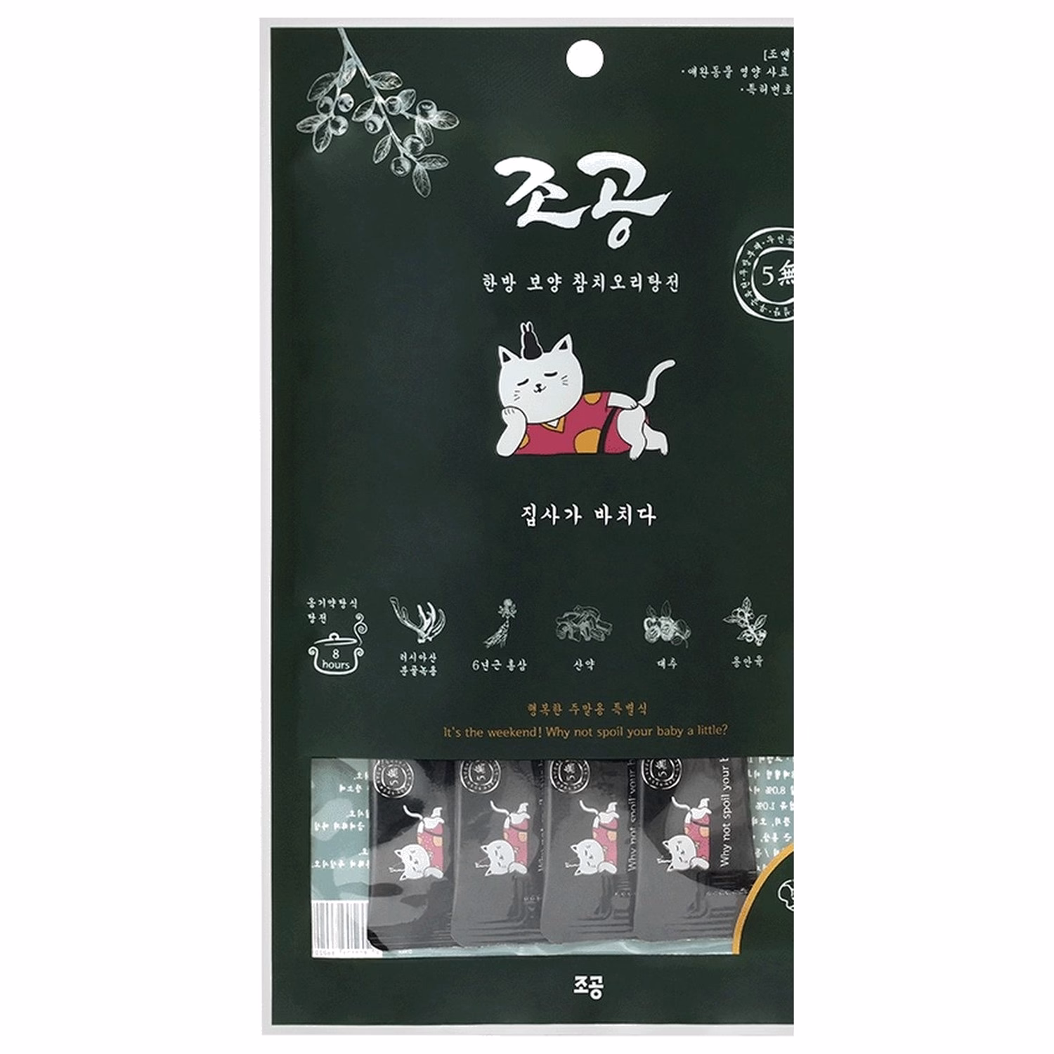 Chogong Cat & Dog Treat - Oritang Duck & Tuna Soup 4x15g