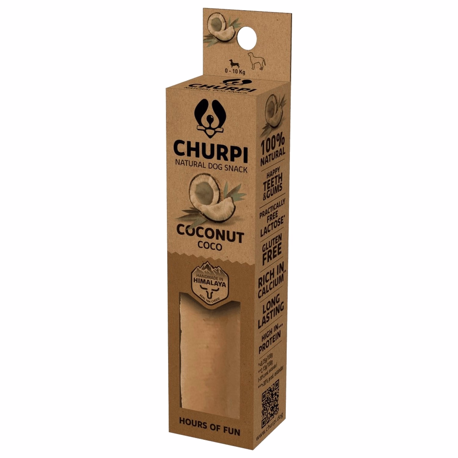 Churpi Dog Treat - Natural Himalayan Cheese With Coconut Dog Chew