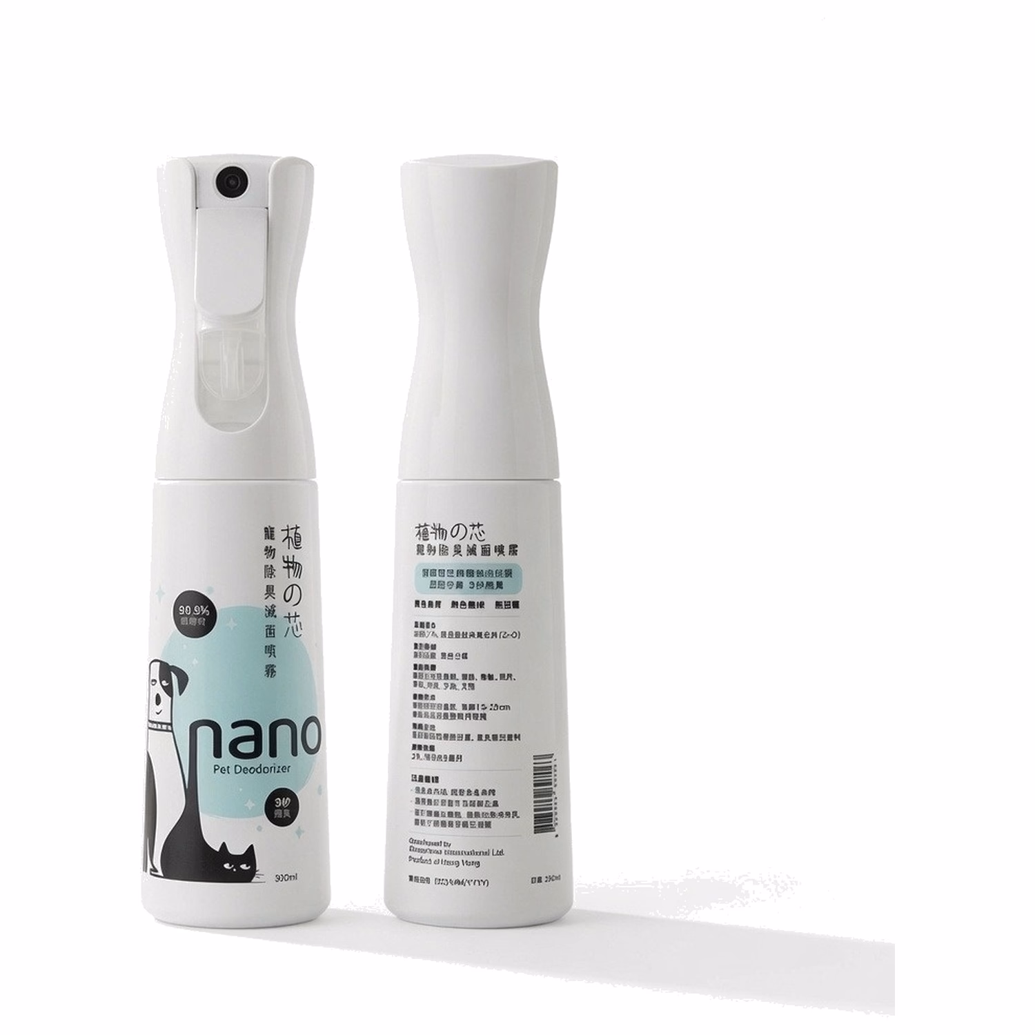 Natures Core - Nano Pet Deodorizer Spray 300ml