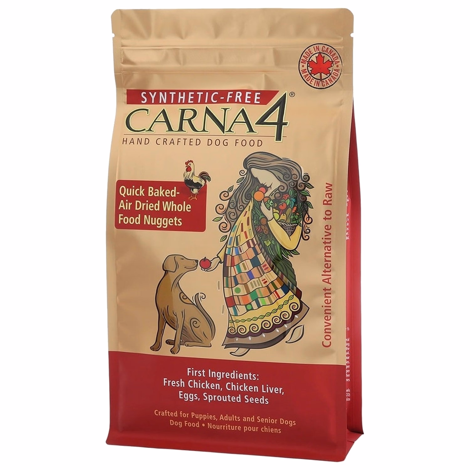 CARNA4 烘焙風乾狗糧 - 雞肉配方