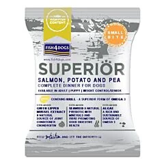 [Trial] Fish4Dogs Superior Dog Food - Weight Control & Senior - Small Bite - Salmon 75g