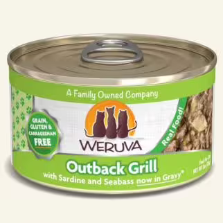 Weruva Cat Can - Outback Grill - Sardine & Seabass in Gravy 5.5oz | 156g